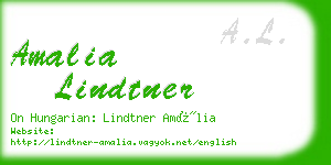 amalia lindtner business card